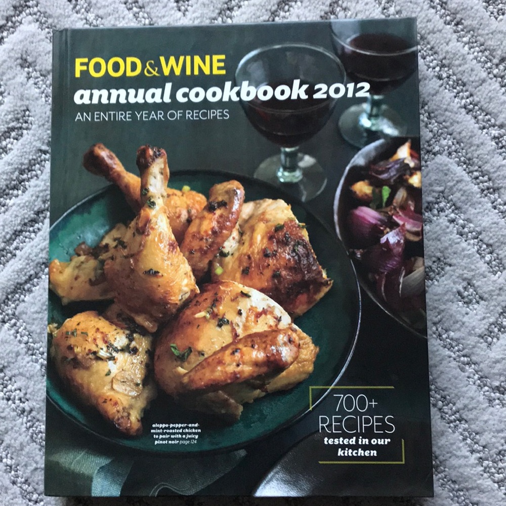 Food & Wine Annual cookbook 2012